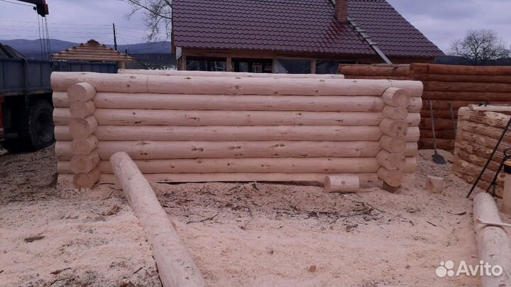 Срубы. бани. дома