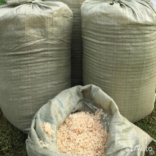 Опилки сухие стружка