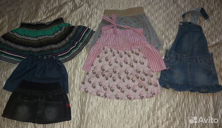 Пакет одежды для девочки с 80-98