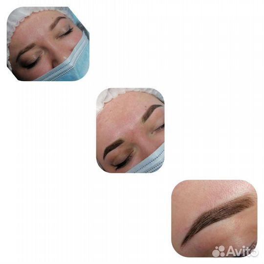 Брови, губы, межресничка, перманентный макияж