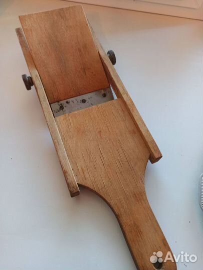 Деревянная шинковка для капусты СССР