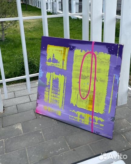 Интерьерная картина 100х100см