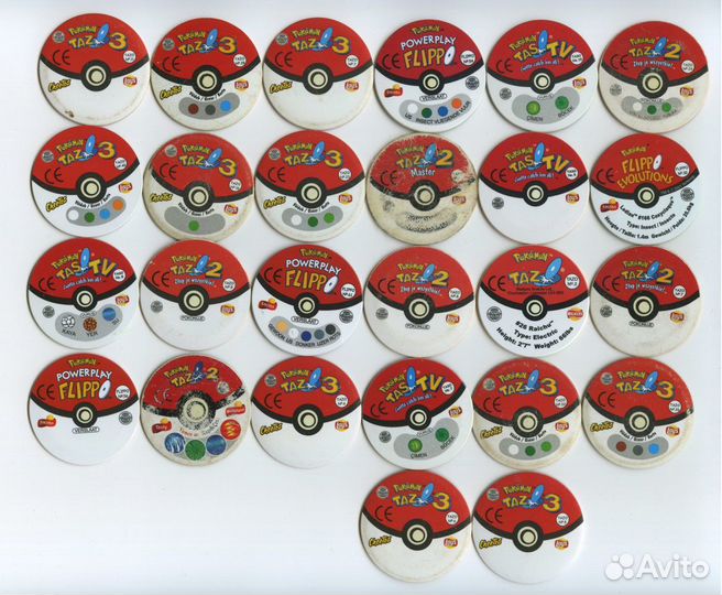 Фишки Pokemon Покемоны 3D