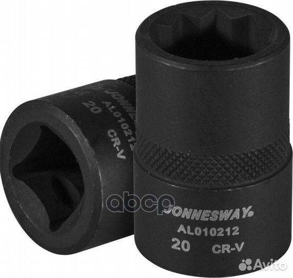 AL010212 головка торцевая 10-гранная 1/2''DR д