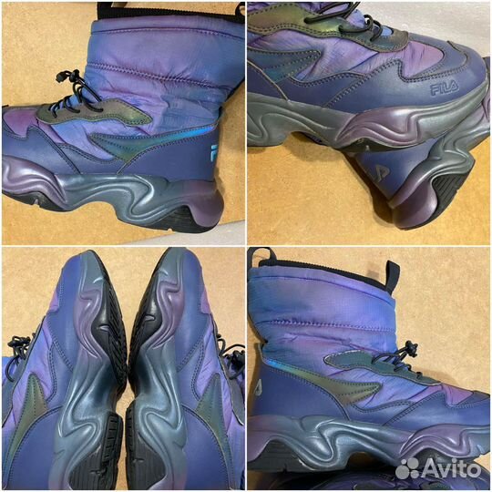 Сапоги-кроссовки дутики Fila nebula puffy дэми