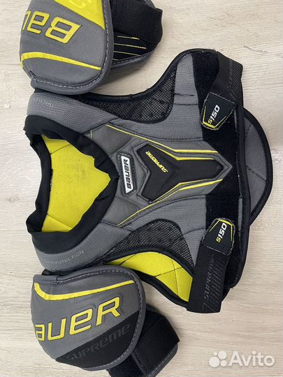 Нагрудник хоккейный bauer детский