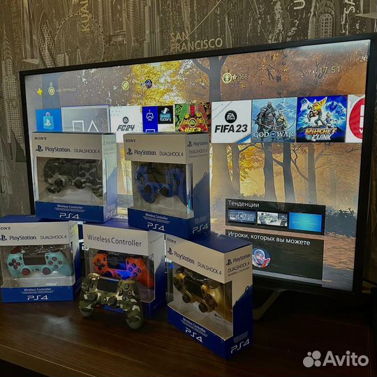 Джойстик dualshock ps4/геймпад ps4