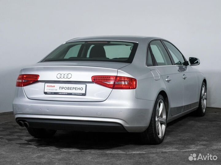Audi A4 1.8 CVT, 2012, 139 612 км