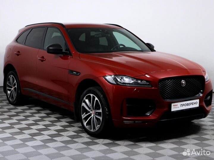 Jaguar F-Pace 3 AT, 2016, 129 949 км
