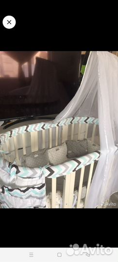 Детская кроватка трансформер бу