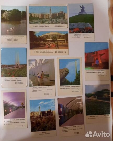 Календарики СССР