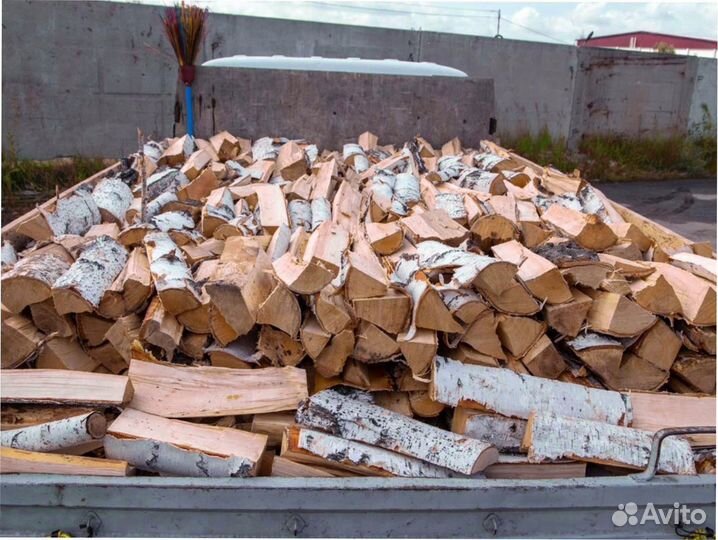 Дрова колотые