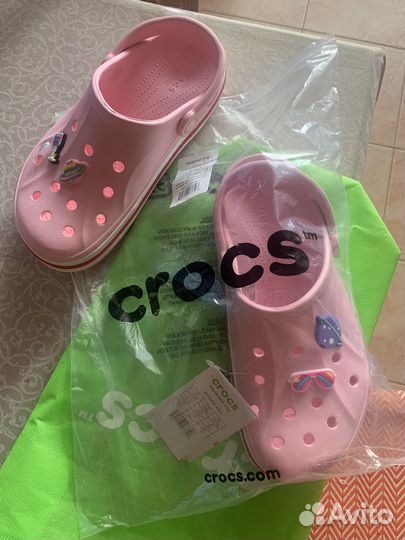Crocs новые, оригинал размер 39-40 цена 2700