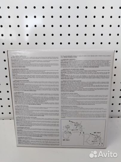 Пистолет Gav 166 А бс пескоструйный н/б 1л