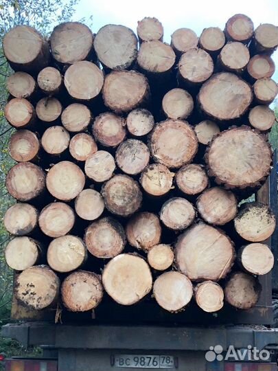 Лес кругляк строевой