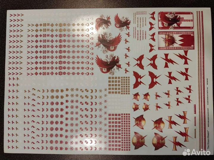 Декали Вархаммер 40000 Warhammer