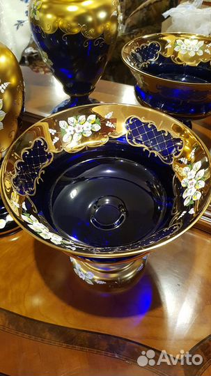 Вазы Bohemia Богемия. Смальта. Лепка