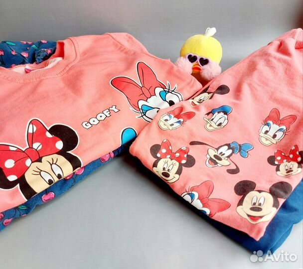 Детская одежда для девочек пакетом 110