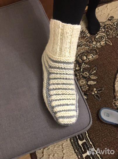 Носки вязаные ручной работы 39-41