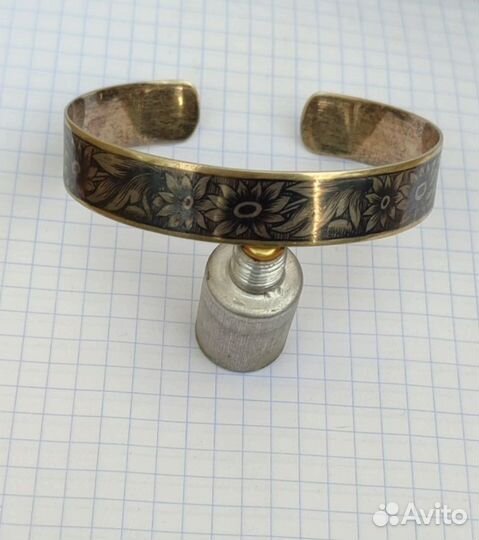 Серебряный браслет СССР 875