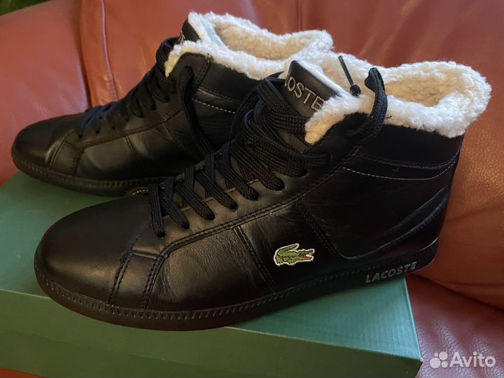 Зимние кеды Lacoste оригинальные
