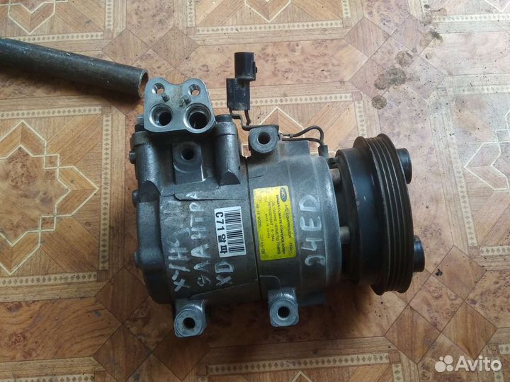 Компрессор кондиционера Hyundai Elantra hd