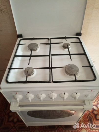 Газовая плита б/у Дарина с эл. духовкой