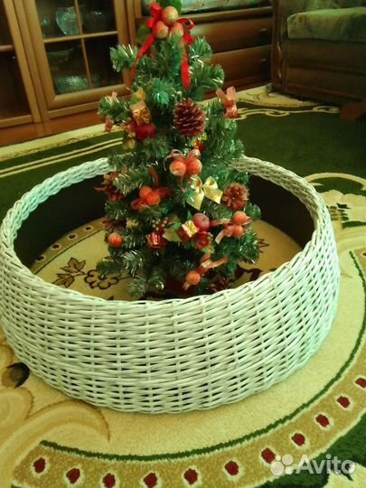 Юбочка под ёлку ручной работы