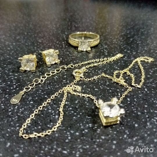 Серебро,комплект