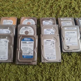 Жесткие диски HDD 3.5 в хорошем состоянии разные