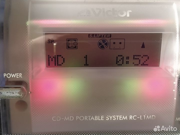 Victor Clavia CD-MD portable system RC-LI-В