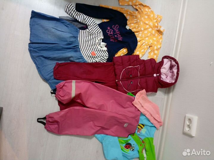 Пакет одежды для девочки 92