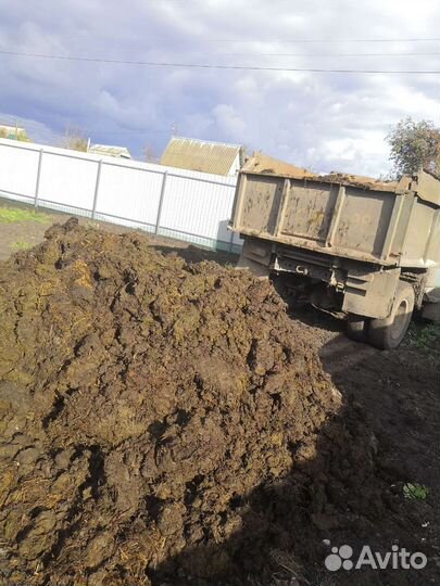 Навоз, чернозём, песок