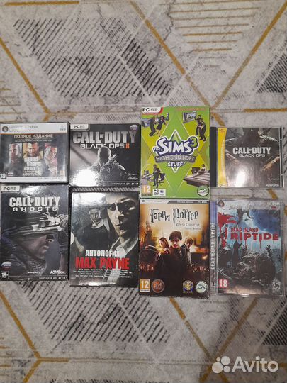 Диски с играми для старых рс