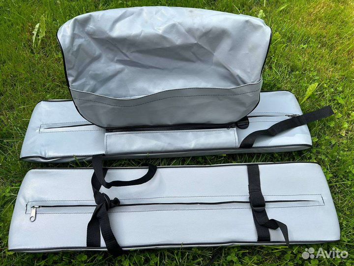 Пвх накладка с сумкой на банку в лодку