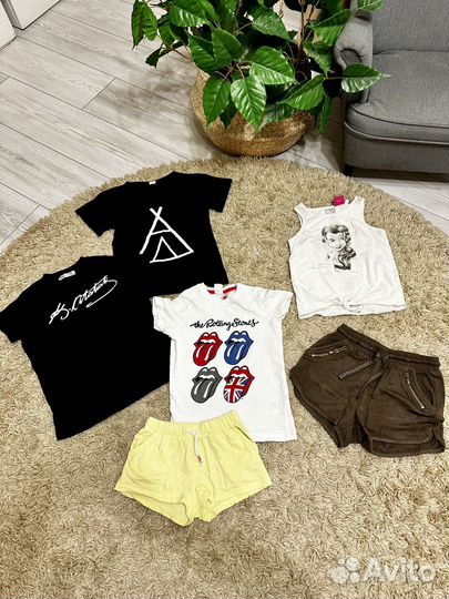 Пакет вещей на девочку 116р