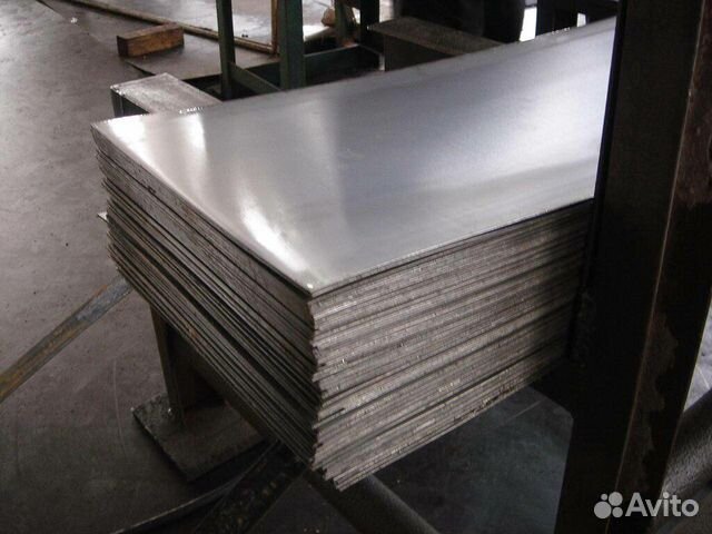 Титановый лист вт20 0,8х600х1500