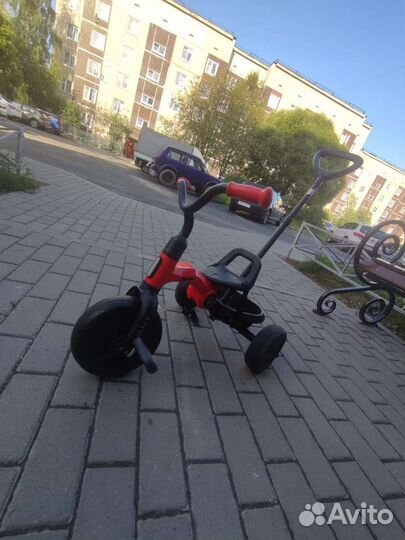 Трехколесный велосипед складной