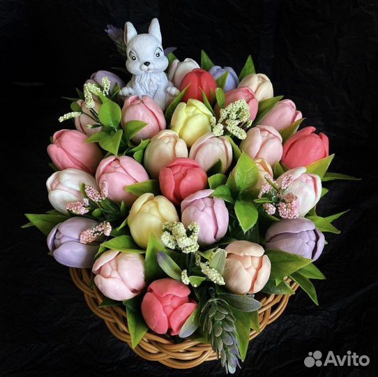 Корзинка из мыла