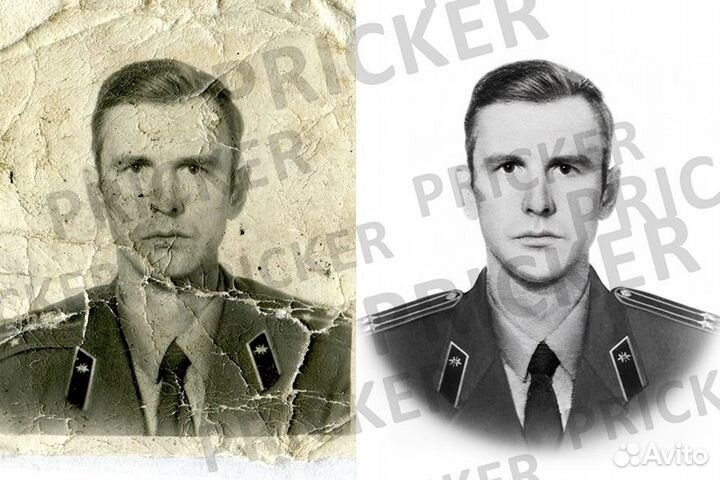 Реставрация, восстановление старых фотографий