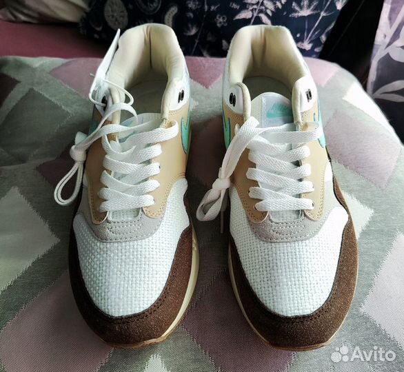 Кроссовки Nike Air Max 1 PRM Crepe Hemp