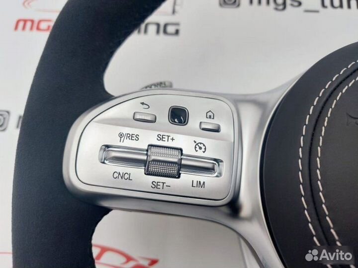 Руль E63 AMG Карбон + алькантара на E-Class W213