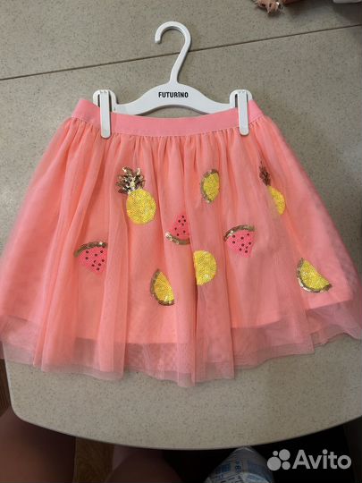 Юбка для девочки нарядная 116