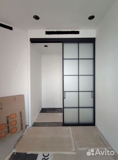 Перегородки, алюмиевый и стальной профиль