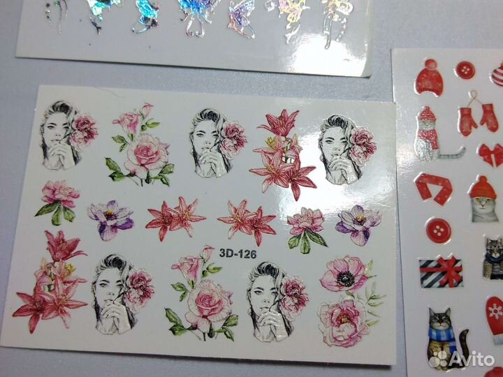 Наклейки для ногтей