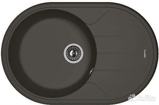 Мойка для кухни florentina Лотос 780 (20.295.C0780.302) Антрацит