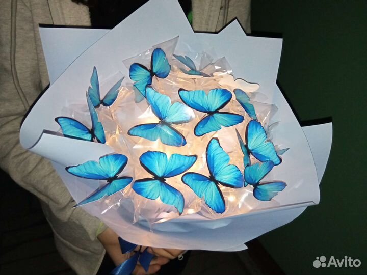 Букет с бабочками