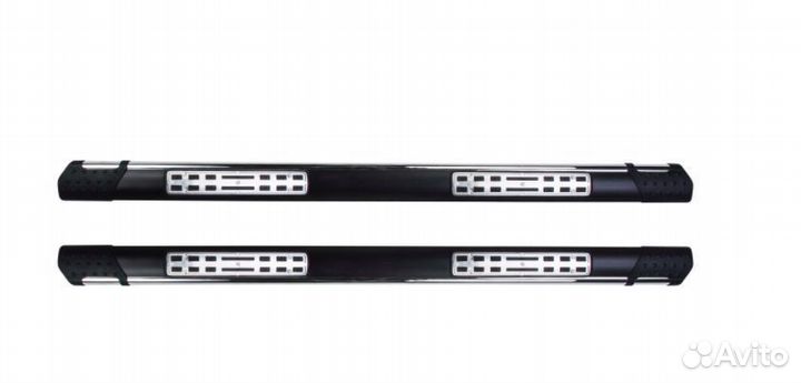 Пороги на Citroen Spacetourer (короткая база)