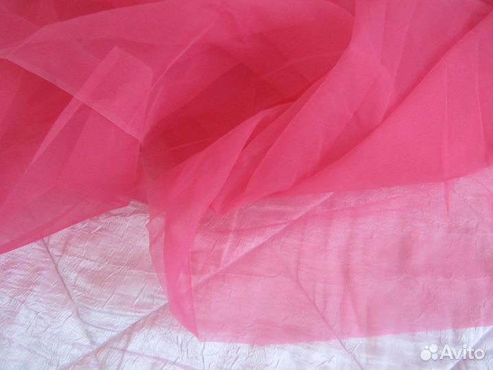 Ткань креп шёлк, органза