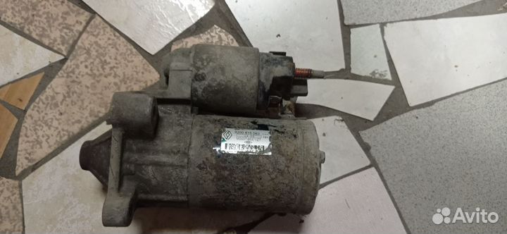 Стартер renault logan